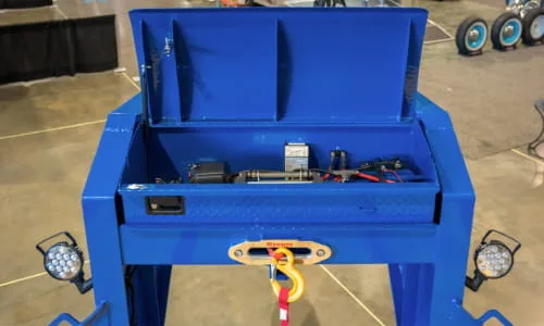 E Track and winch installation in Georgia area